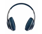 Bluetooth Over-Ear Headphones, Navy - Anko