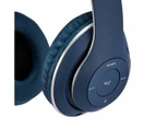 Bluetooth Over-Ear Headphones, Navy - Anko