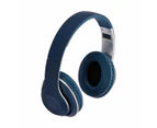 Bluetooth Over-Ear Headphones, Navy - Anko