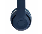 Bluetooth Over-Ear Headphones, Navy - Anko