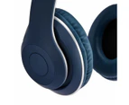 Bluetooth Over-Ear Headphones, Navy - Anko