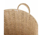 Round Herringbone Paper Rope Basket - Anko