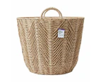 Round Herringbone Paper Rope Basket - Anko