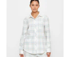 Target Long Sleeve Flannelette Pyjama Shirt - Lily Loves - Neutral