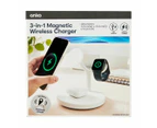 3-in-1 Magnetic Wireless Charger - Anko - White