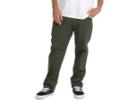 Volcom Men's Solver Lite 5 Pocket Chino Pants - Squadron Green