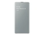 Samsung Galaxy S10e Clear View Cover - White