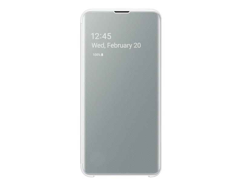 Samsung Galaxy S10e Clear View Cover - White