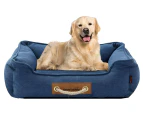Paws & Claws Large Lighthouse Walled Pet Bed - Navy