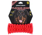 Paws & Claws Flavourbone Classic Beef Spiky Bone - Red