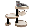 Paws & Claws Small Cats By Beaumaris Cat Tree/Lounge - Cream