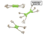 2 x Paws & Claws 24cm Eco Rope Mini Toy - Randomly Selected