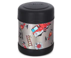 Thermos 290mL FUNtainer Stainless Steel Vacuum Insulated Food Jar - Fire Truck