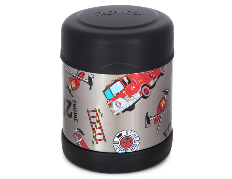Thermos 290mL FUNtainer Stainless Steel Vacuum Insulated Food Jar - Fire Truck