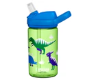 CamelBak Eddy Kids 400mL Drinking Water Bottle - Hip Dino