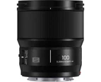Panasonic LUMIX S 100mm f2.8 Macro Lens - Black