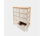 Bamboo Chest, 8 Drawer - Anko