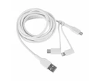 3-in-1 Travel Cable, 1m - Anko