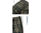 Men's Lightweight Quick Dry Cargo Shorts with Multi Pockets (No Belt)-Khaki color