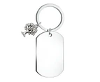 Stainless Steel Keychain Gadgets Keychain Bag Pendant Key Ring Key Chain For Men and Women-Pattern 25