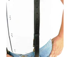 Leather Suspenders For Men/Women Adjustable Y Shape Suspenders For Men Mens Suspenders-black