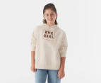 Eve Girl Youth Girls' Eve Leopard Hoodie - Natural