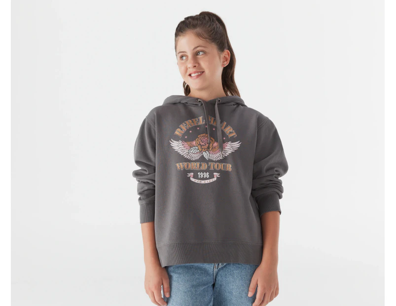 Eve Girl Youth Girls' Outlaws Hoodie - Charcoal