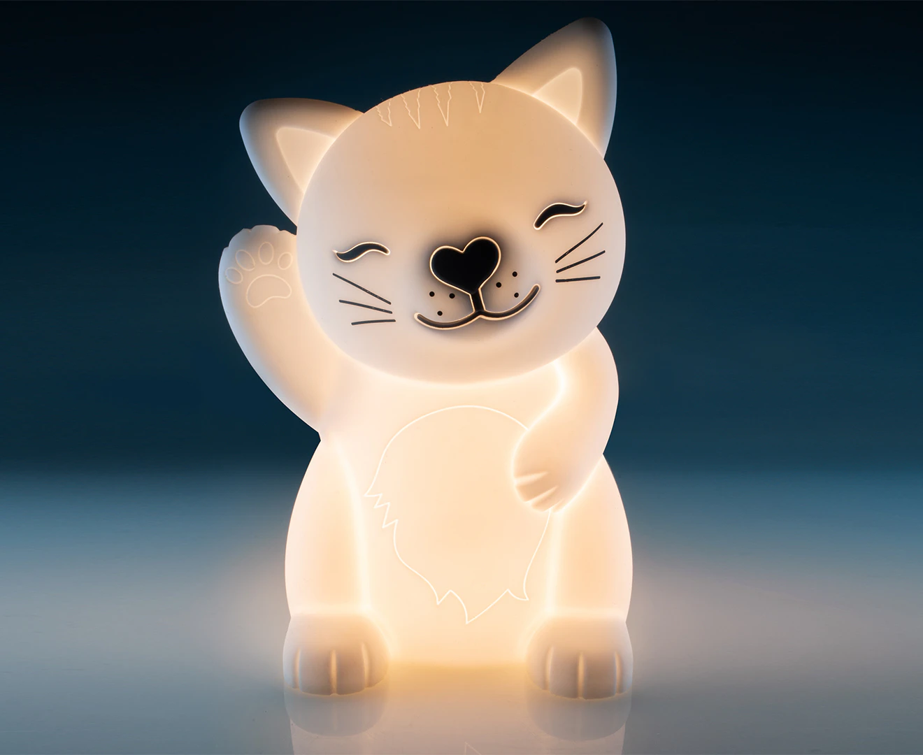 Cat Led Touch Table Lamp