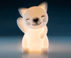 Lil Dreamers Cat Soft Touch LED Night Light / Lamp