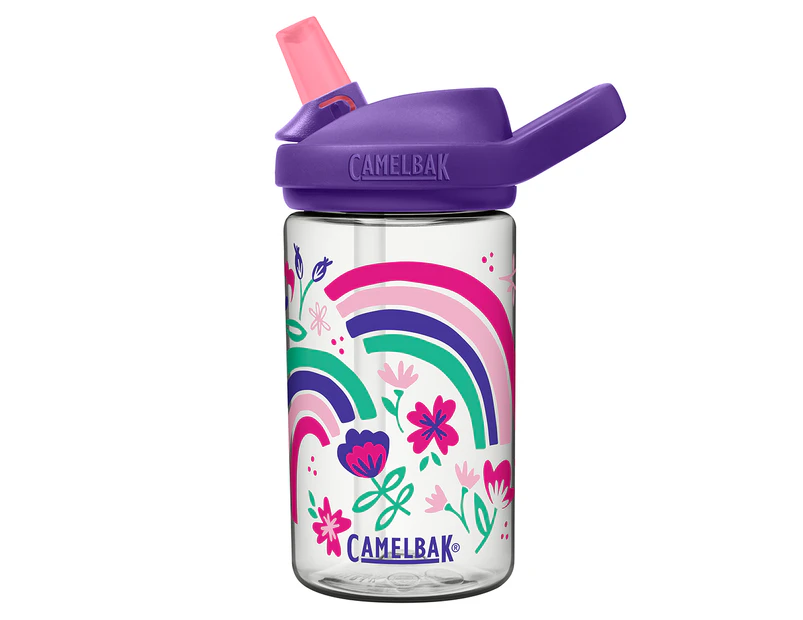 CamelBak 400mL Eddy & Kids Water Bottle - Rainbow Floral