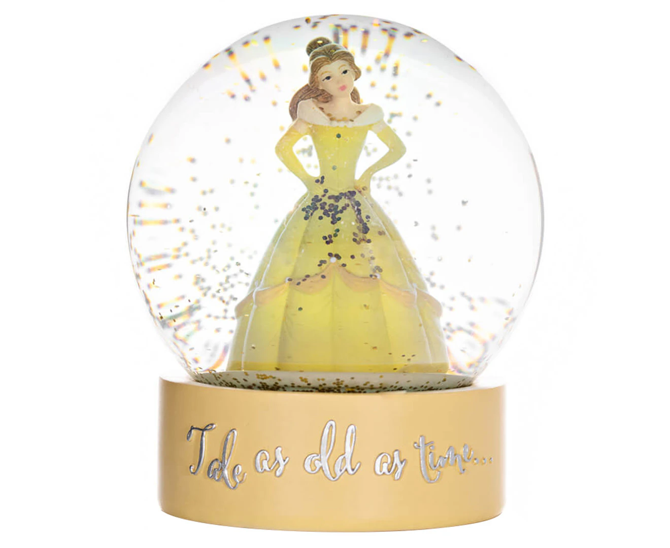 Disney Princess Belle Christmas Snowglobe