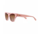 Coach Women's 56mm Milky Pink/Transparent Pink Sunglasses