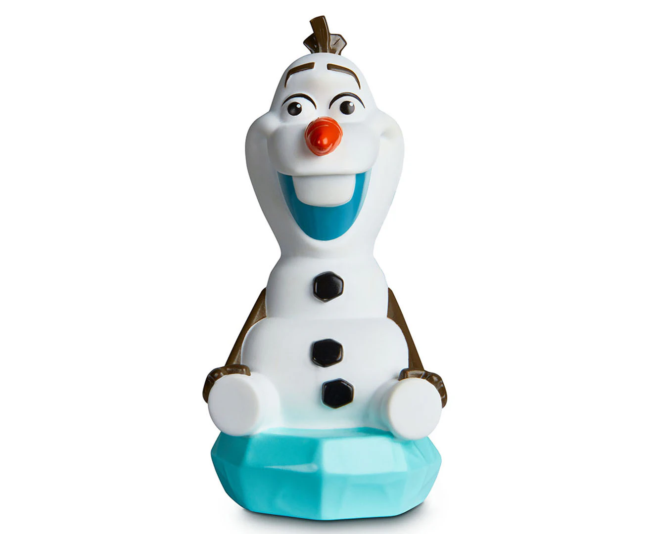 Disney Frozen Olaf Go Glow Night Beam Tilt Torch/Light - White/Blue