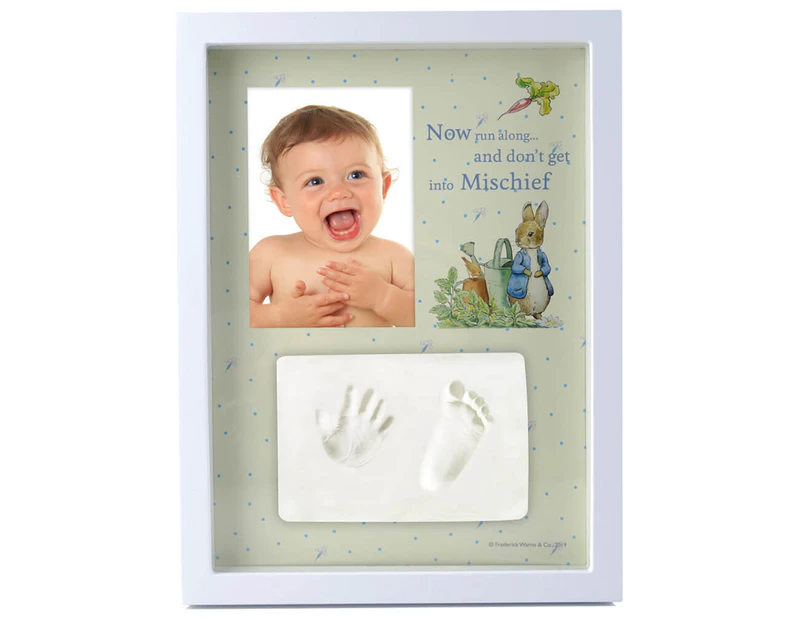 Beatrix Potter Peter Rabbit Baby Hand & Foot Clay Impression Keepsake Gift Set