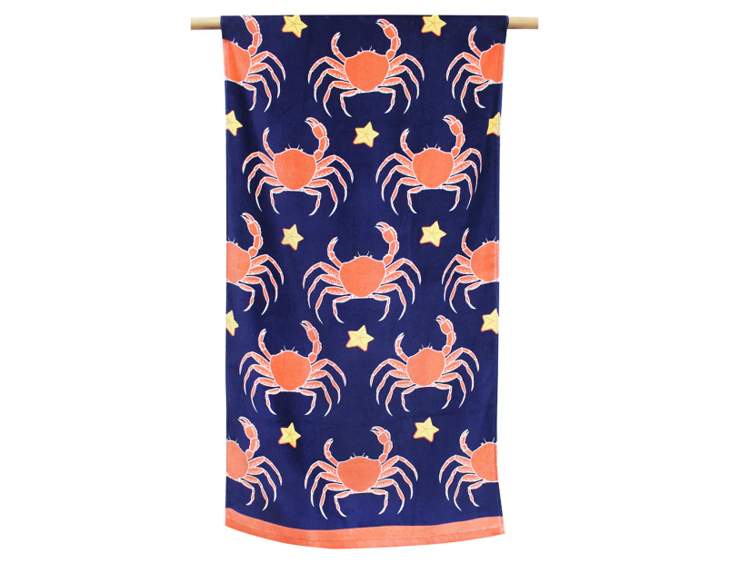 Onkaparinga Kids' Beach Towel - Crabs