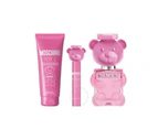 Toy 2 Bubble Gum 3 Piece 100ml Eau De Toilette by Moschino for Women (Gift Set)