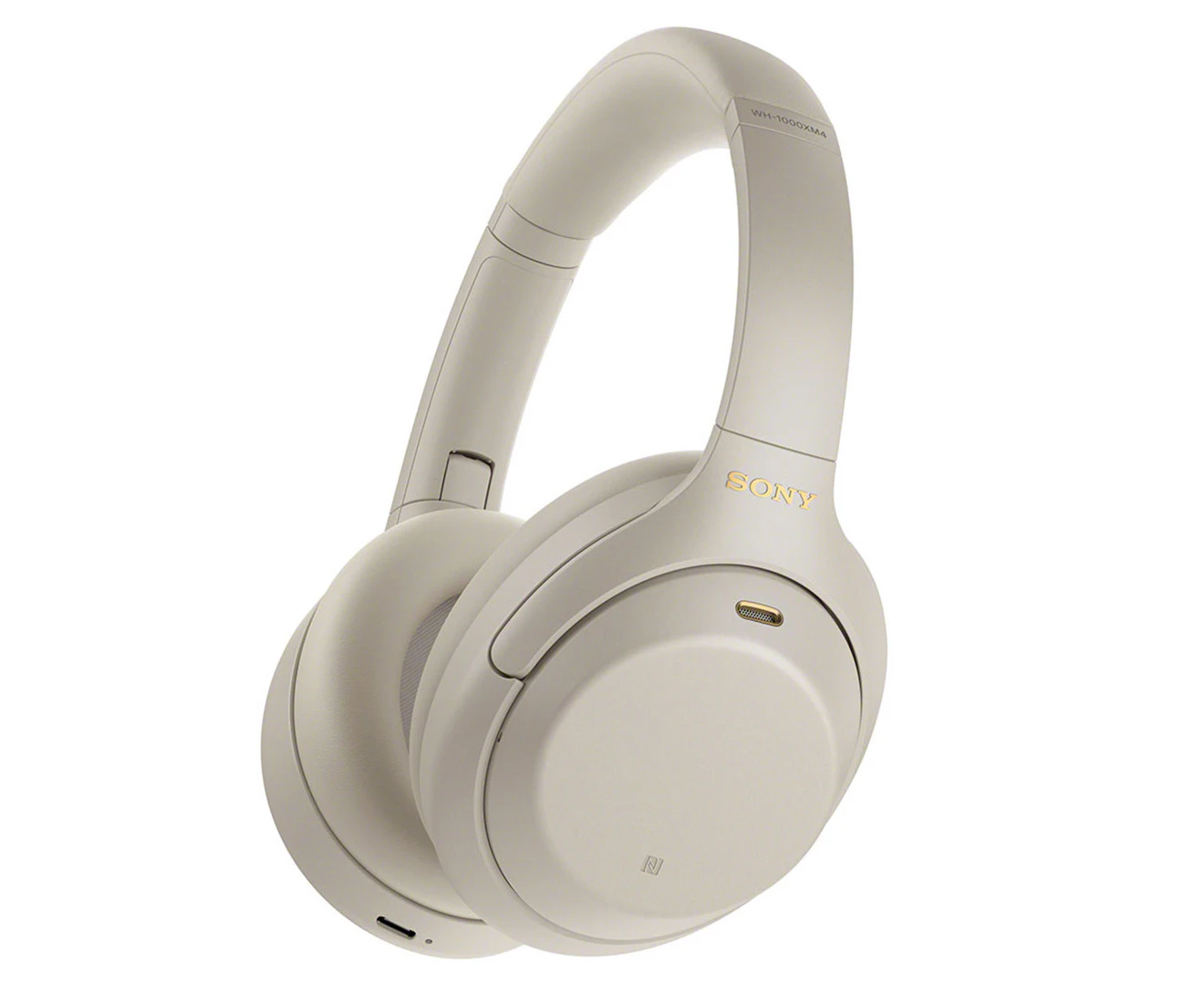 SONY - WH-1000XM4 Wireless Noise Cancelling Headphones (Silver)