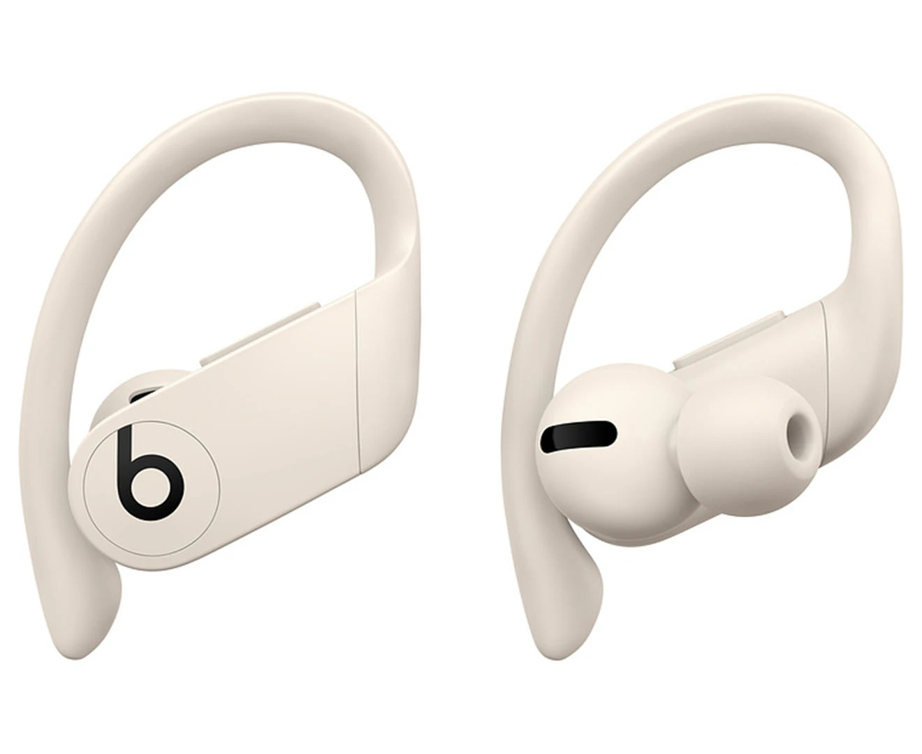 Beats Powerbeats Pro Wireless Bluetooth In Ear Hook Sport Earphones Ivory w/Case