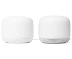 Google 2-Piece Nest Wi-Fi Router & Point Set GA00822-AU