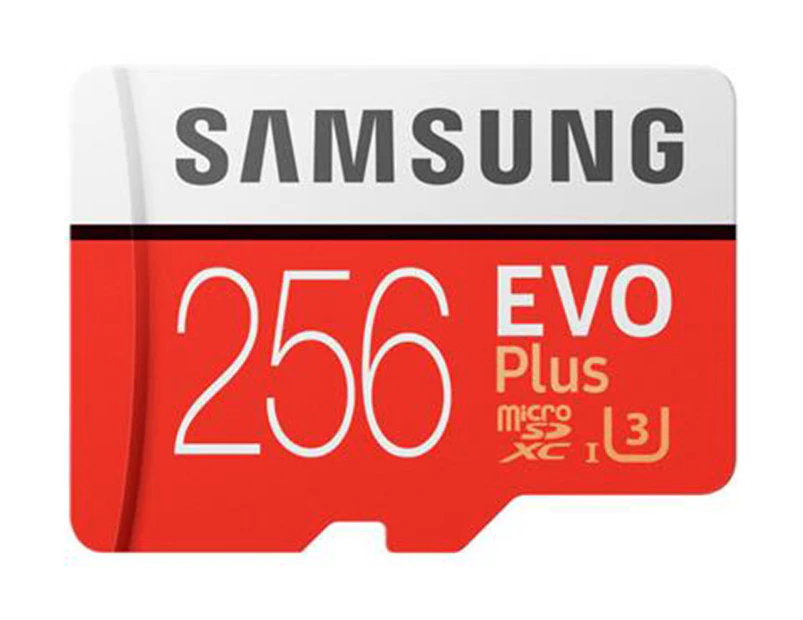 Samsung 256GB Class 10 EVO Plus MicroSDHC Card