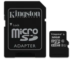 Kingston 32GB MicroSDHC/MicroSDXC Class 10 UHS-I Micro SD Card