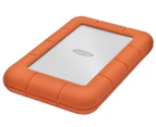 LaCie Rugged Mini 1TB Portable Hard Drive - Orange