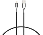 Cygnett 1m Armoured Lightning to USB-A Cable - Black