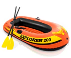 Intex 2-Person Explorer 200 Boat with Aluminium Oars