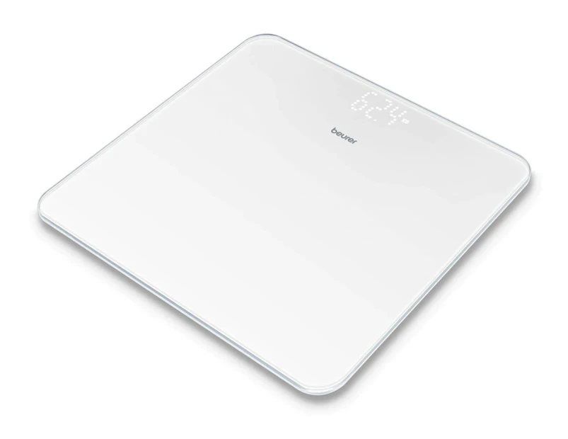 Beurer Digital Glass Bathroom Scales - White GS225