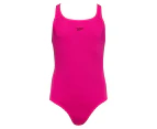 Speedo Girls' ECO Endurance+ Medalist Swimsuit - Electric Pink