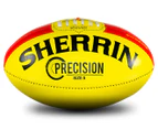Sherrin Precision Size 5 AFL Football - Yellow
