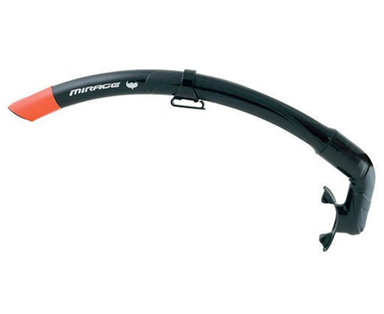 Mirage Adult Spearo Snorkel - Black