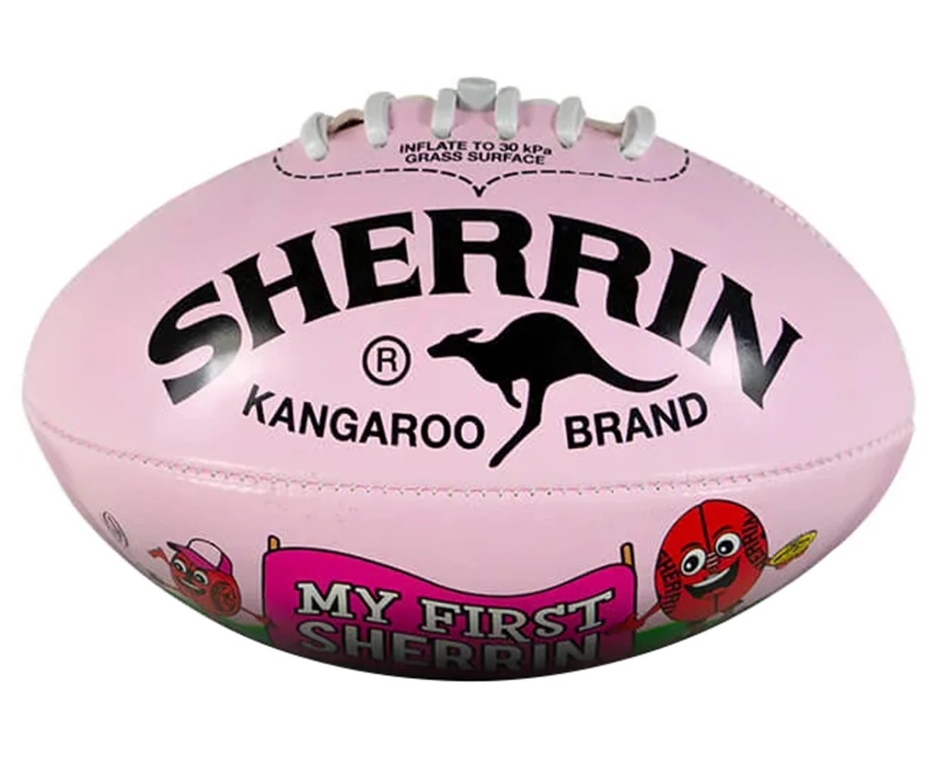 Sherrin 20cm My First Soft-Touch Mini Football - Pink