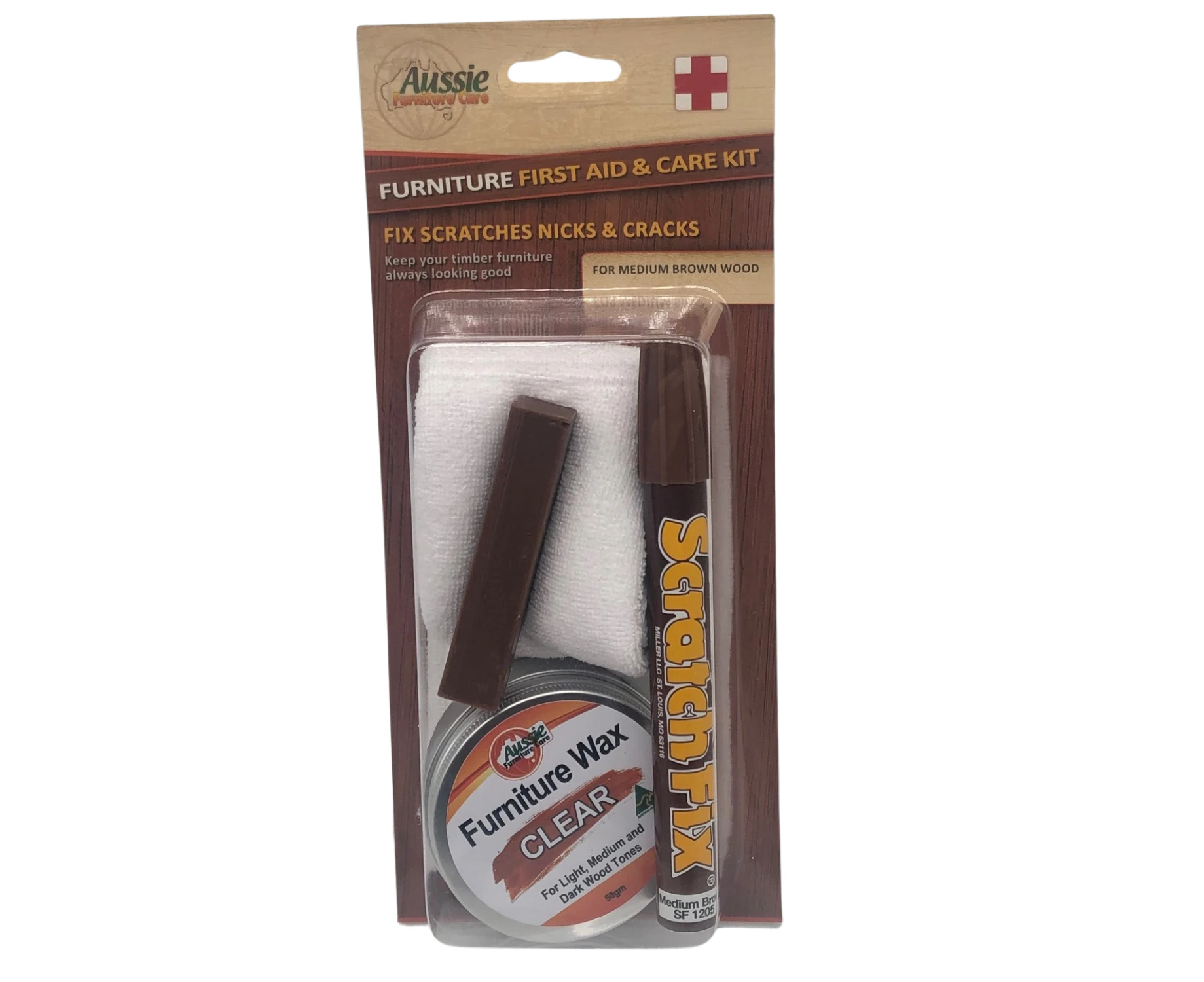 AFC Furniture First Aid & Care Medium Brown